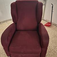 Poltrona elettrica con cintura