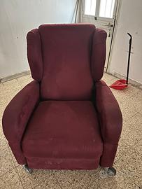 Poltrona elettrica con cintura