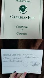 Pelliccia in visone naturale