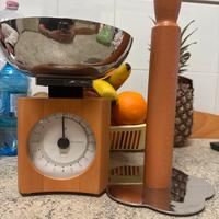 Giannini cucina - bilancia + porta rotolo