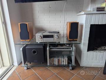 Mobile Porta TV/Hi-Fi Munari – Vetro Temperato e D