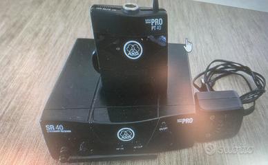 Ricevitore microfono  wireless AKG