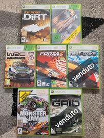 giochi XBOX 360 auto