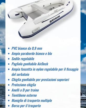 tender quicksilver Air deck
