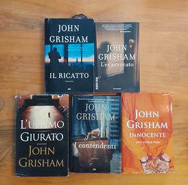 5 Volumi John Grisham, Ricatto Avvocato Innocenti