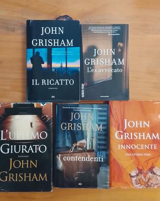 5 Volumi John Grisham, Ricatto Avvocato Innocenti