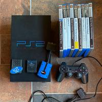 Playstation 2 completa di accessori 9 giochi e pad