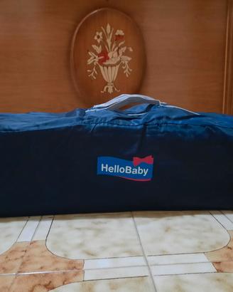 Lettino da Campeggio/Box HelloBaby - Pieghevole