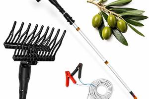 SCUOTITORE ABBACCHIATORE OLIVE BATTERIA 12V 140W A