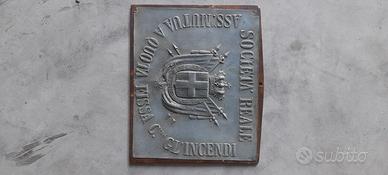 Targa reale mutua assicurazioni xx secolo