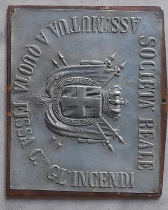 Targa reale mutua assicurazioni xx secolo