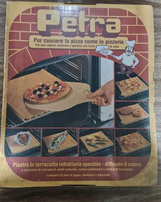 Piastra terracotta per pizza Petra