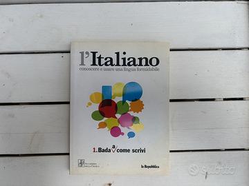 Libro  L'Italiano Accademia della Crusca