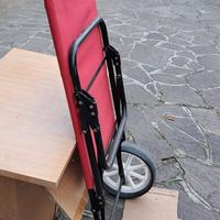 carrello pieghevole con ruote