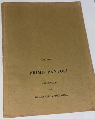 ARTE SARDA  PRIMO PANTOLI INCISIONI9LINOLEOGRAFIE