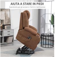 poltrona - alzapersona-reclinabile - massaggiante 