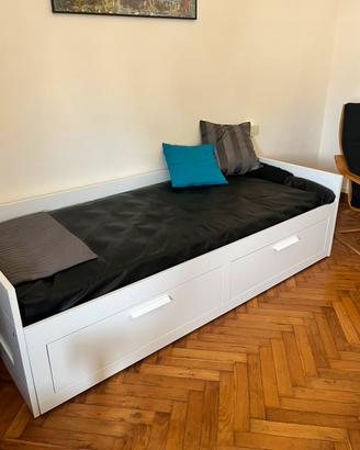 Brimnes struttura letto divano/2cassetti