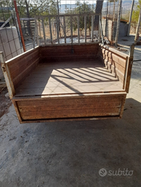 Carrello rimorchio a singolo asse