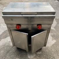 Cucina professionale gas a 2 fuochi