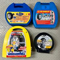 Catene da neve auto nuove - vari modelli - 4 conf.