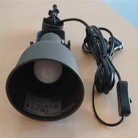 Faretto da mensola/con morsetto, grigio scuro