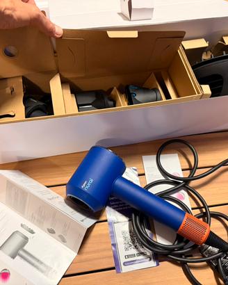Dyson Supersonic Nural blu orange  asciugacapelli