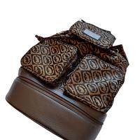 Zaino Monogram Vintage Marrone Anni 90 
