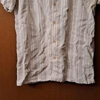 ANTIOCH camicia beige uomo 100% cotone