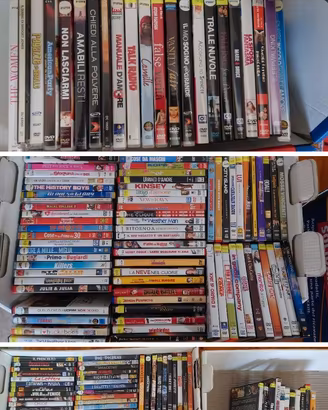 Mega stock DVD 447 usato, 600 VHS new