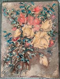Dipinto originale Luigi Bisotti “Rose”