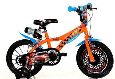 Bici bambino 9 anni hot wheels rotelle