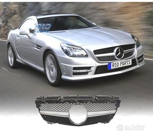 GRIGLIA MERCEDES SLK R172 11-14 LOOK AMG CROMATO N