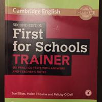 libro "first for school trainer" 