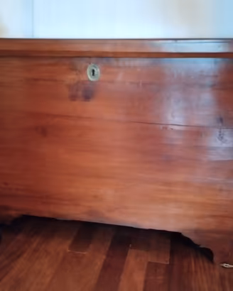 Stupenda cassapanca/baule in legno primi 900