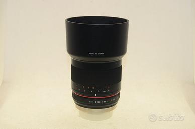 SAMYANG 50mm f1.2 per FUJIFILM