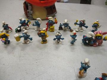 Casa e puffi Schleich fine anni 80