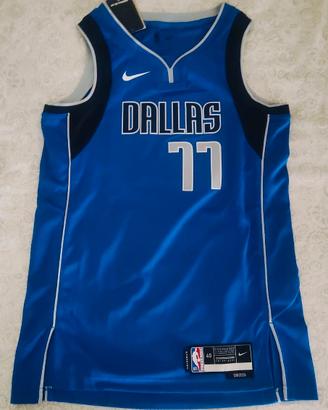 Canotta da Basket Dallas Maveriks Doncic 77 TG.S
