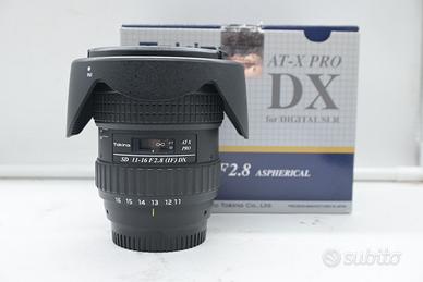 Tokina AT-X Pro 11-16mm f/2.8 DX per Nikon