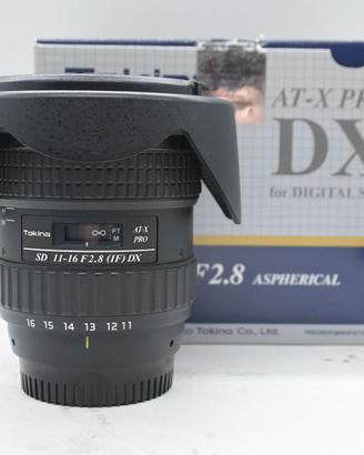 Tokina AT-X Pro 11-16mm f/2.8 DX per Nikon
