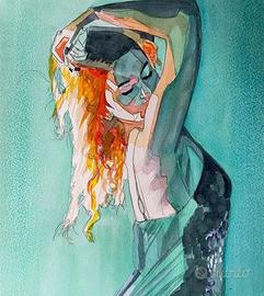 Quadro"Esmeralda"Giclee' 