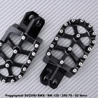 Poggiapiedi SUZUKI RMX / RM 125 / 250 79 - 02 Nero