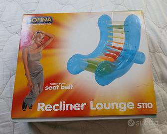 Poltrona reclinabile gonfiabile multicolore