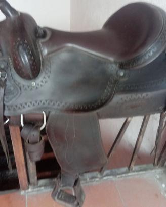 Sella Western nuova 16 pollici