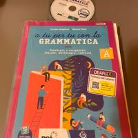 Libro di italiano grammatica A + CD