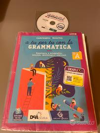 Libro di italiano grammatica A + CD