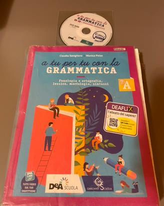Libro di italiano grammatica A + CD