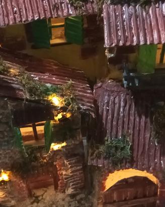 diorama rudere fatto a mano