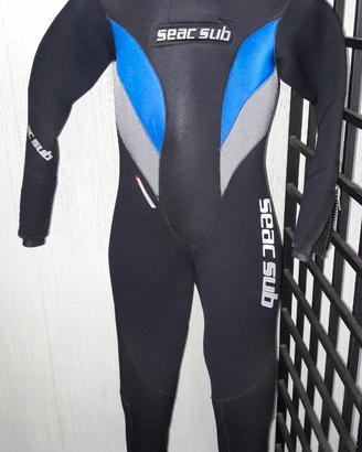 SEAC SUB SEACLUB ZIP LADY MONOPEZZO 5 mm