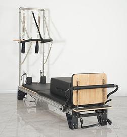 Reformer Pilates con torre di alluminio - Nuovo