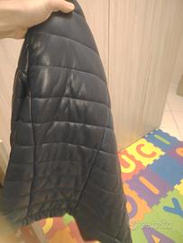Giubbino in pelle e piuma giorgio di mare